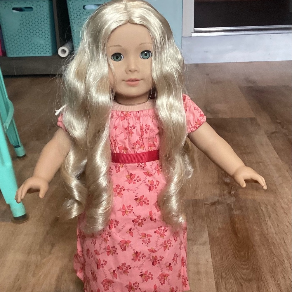 American Girl Doll Caroline Abbott 18” Doll in great condition